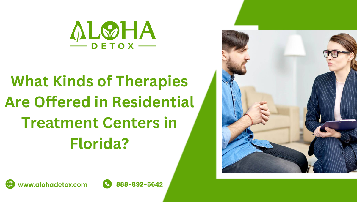 What Kinds of Therapies Are Offered in Residential Treatment Centers in Florida?